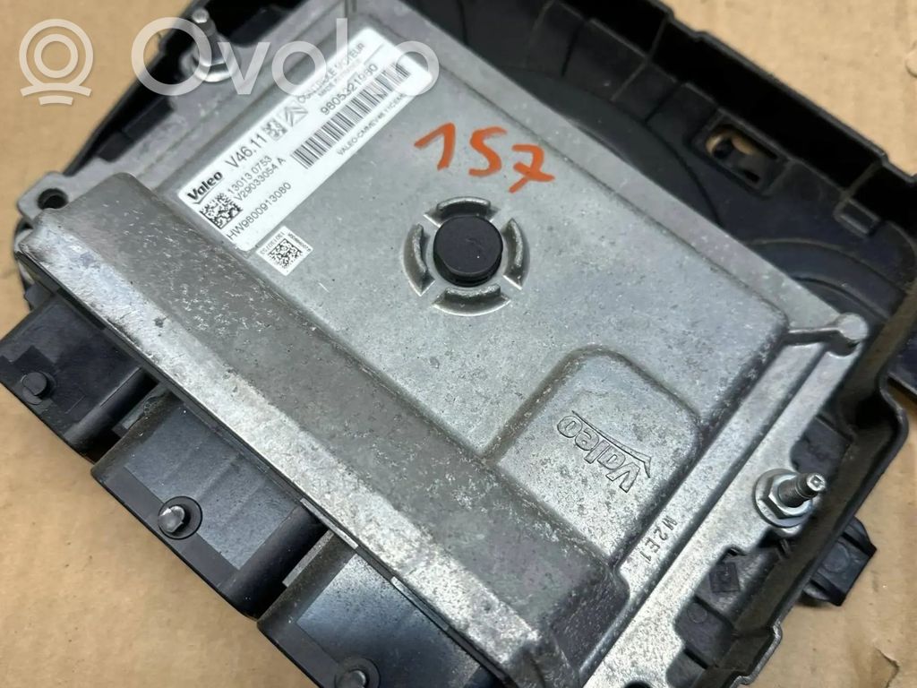 Peugeot 208 I Engine ECU kit and lock set 