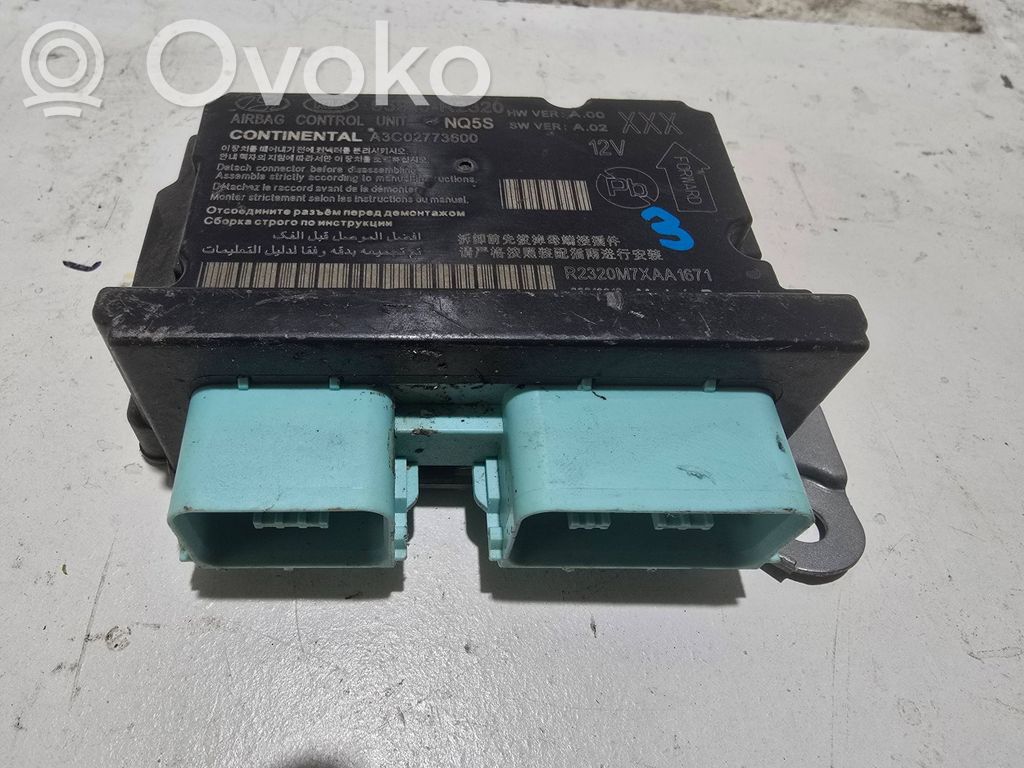 Hyundai Tucson IV NX4 Unitate/modul de comandă airbaguri 