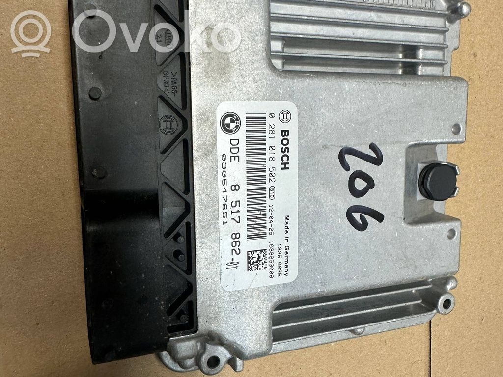 BMW 3 F30 F35 F31 Engine control unit/module 