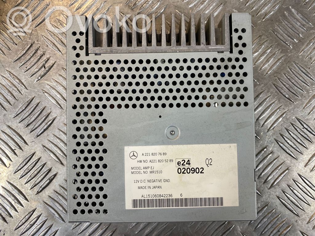 Mercedes-Benz S W221 Amplificateur de son