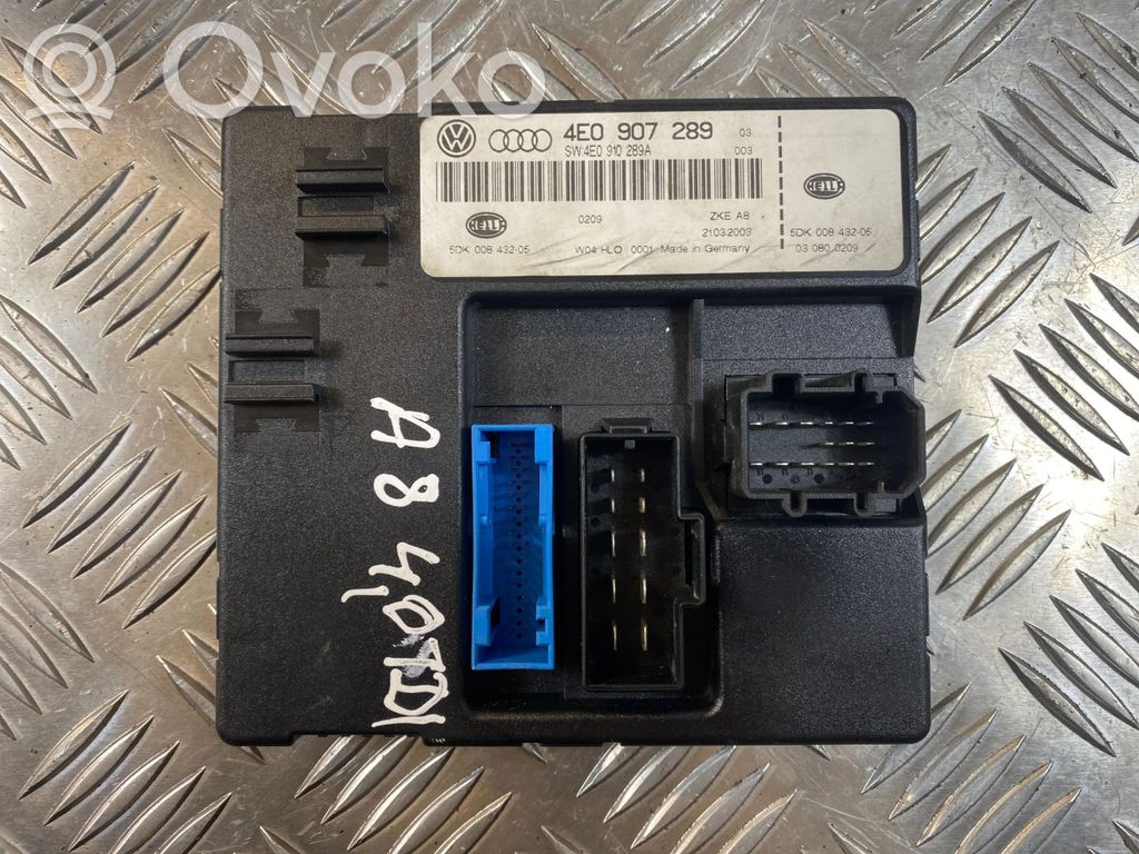 Audi A8 S8 D3 4E Module confort 