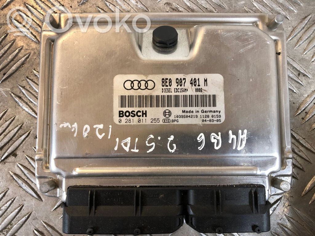Audi A4 S4 B6 8E 8H Unitate/modul de control motor 