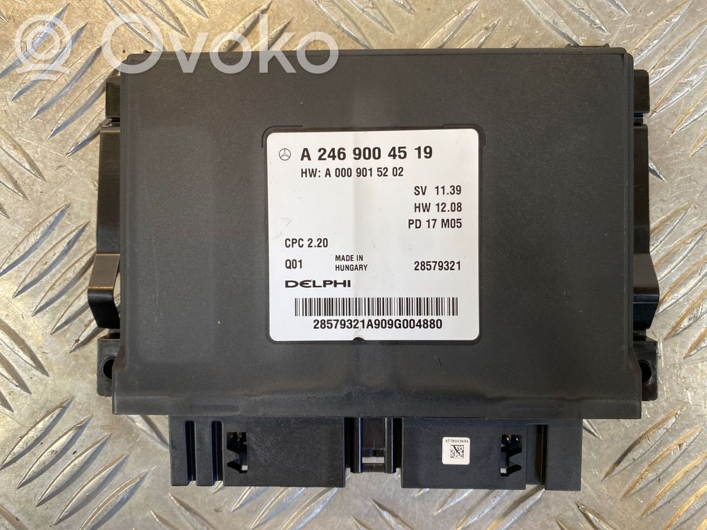 Mercedes-Benz A W176 Alte unități/module de control