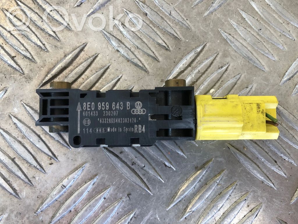 Sensor impacto/accidente para activar Airbag   8E0959643B,691433,230207
