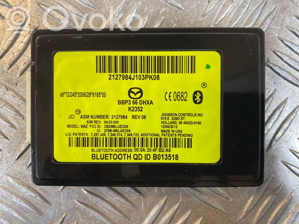 Bluetooth control unit module   2127984,BBP366DHXA