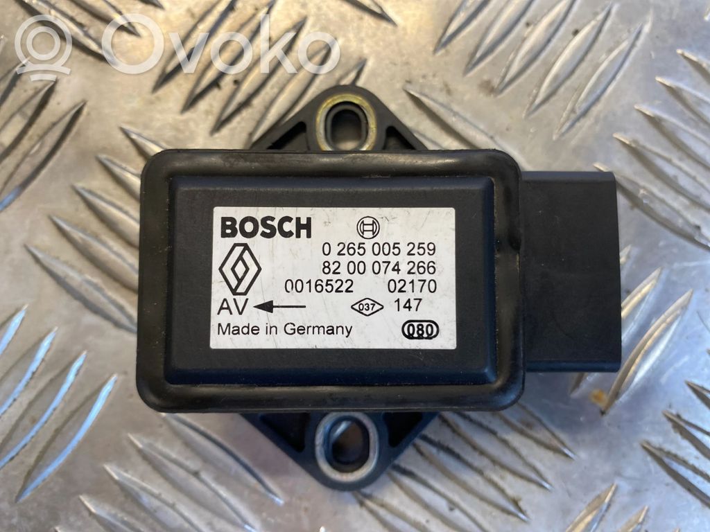 Renault Megane II ESP Drehratensensor Querbeschleunigungssensor 