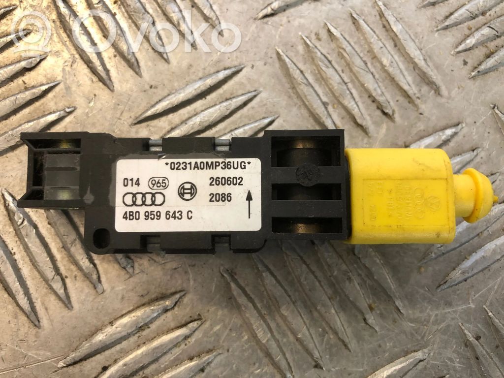 Airbagsensor Crashsensor Drucksensor   4B0959643C,260602,0231A0MP36UG,4B0959643E
