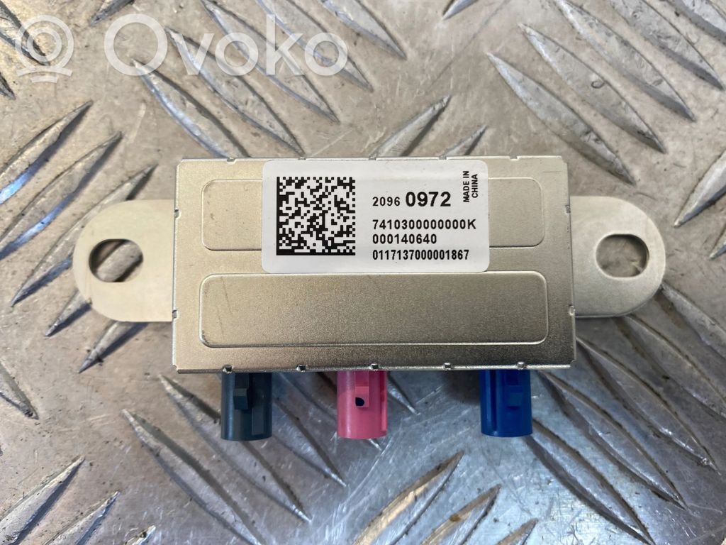 Opel Astra K Unidad de control de la antena 