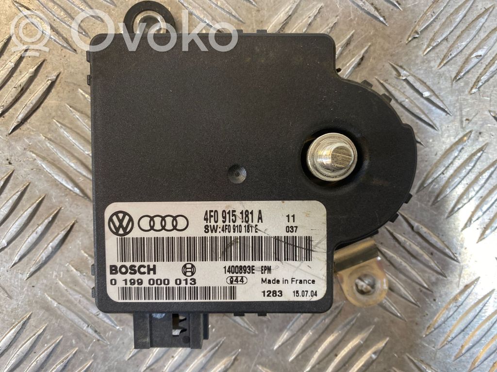 Audi A6 S6 C6 4F Tehonhallinnan ohjainlaite 