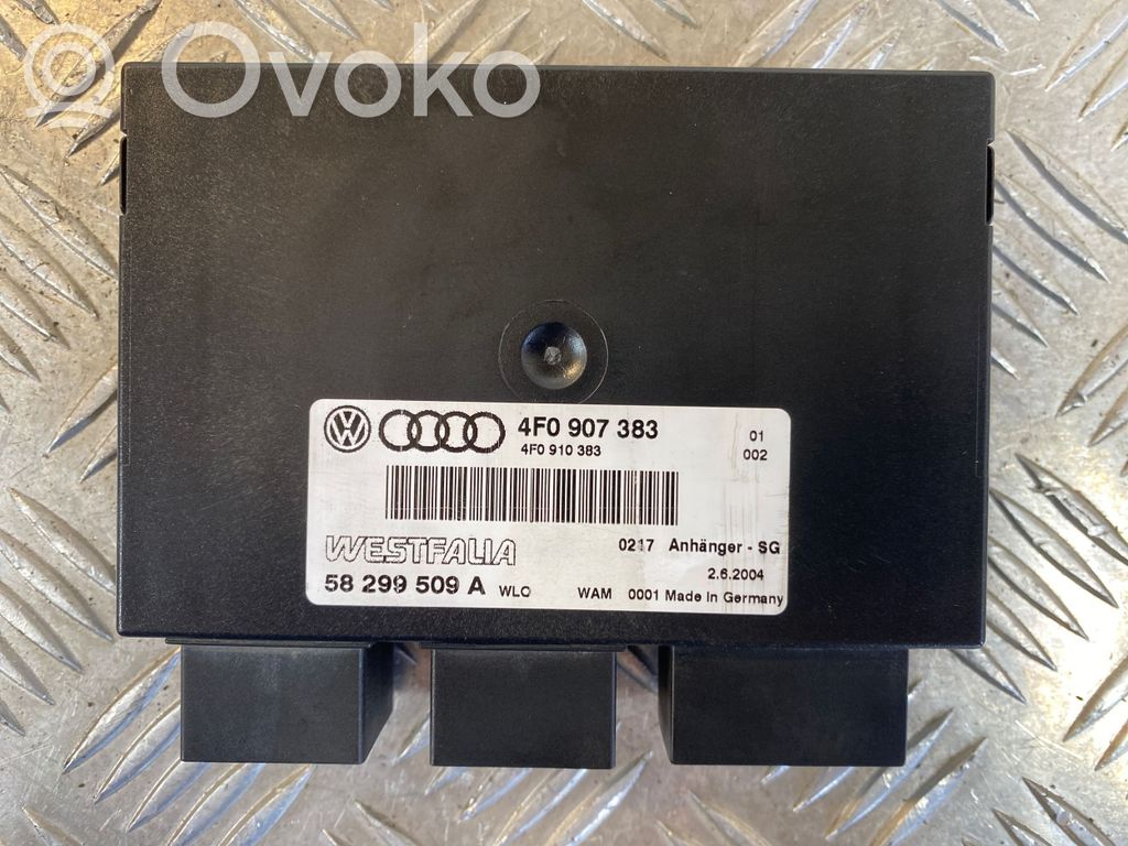 Audi A6 S6 C6 4F Vetokoukun ohjainlaite/moduuli 