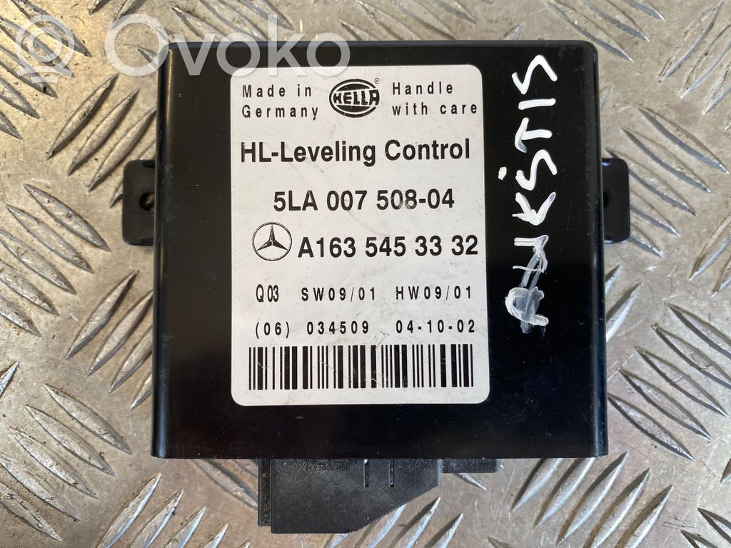 Mercedes-Benz ML W163 Module d'éclairage LCM 
