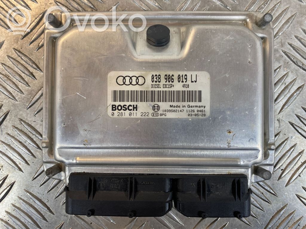 Audi A4 S4 B6 8E 8H Sterownik / Moduł ECU 