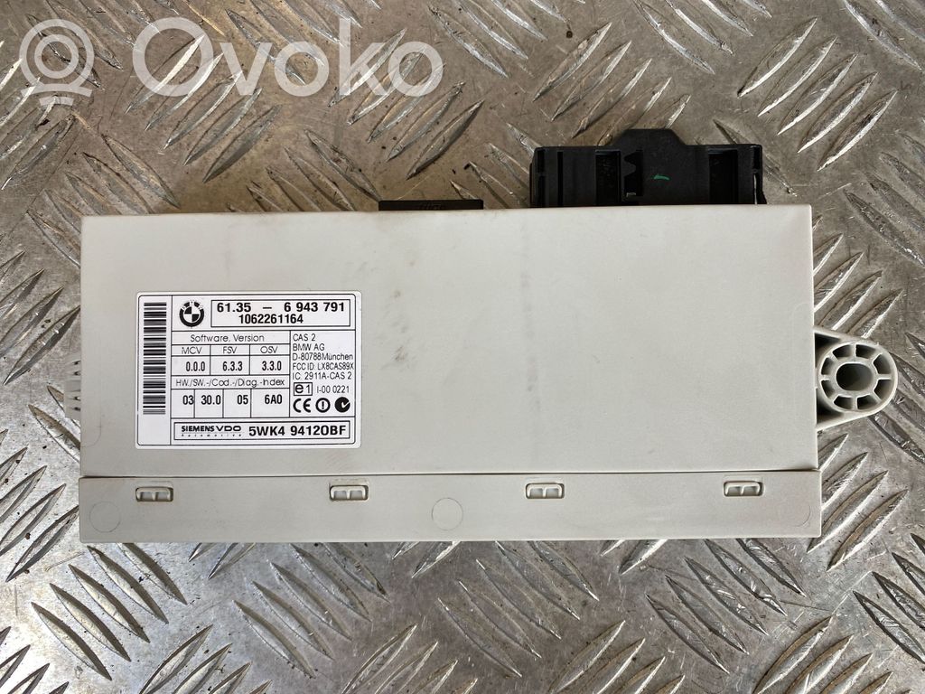 BMW 1 E81 E87 Unidad de control/módulo del CAS 