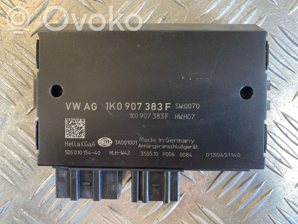 Volkswagen PASSAT B7 Centralina/modulo rimorchio barra di traino 