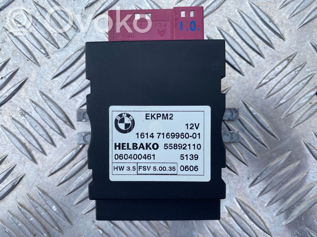BMW 5 E60 E61 Unidad de control/módulo de la bomba de inyección de combustible 