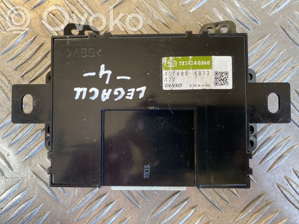 Subaru Legacy Air conditioning/heating control unit 