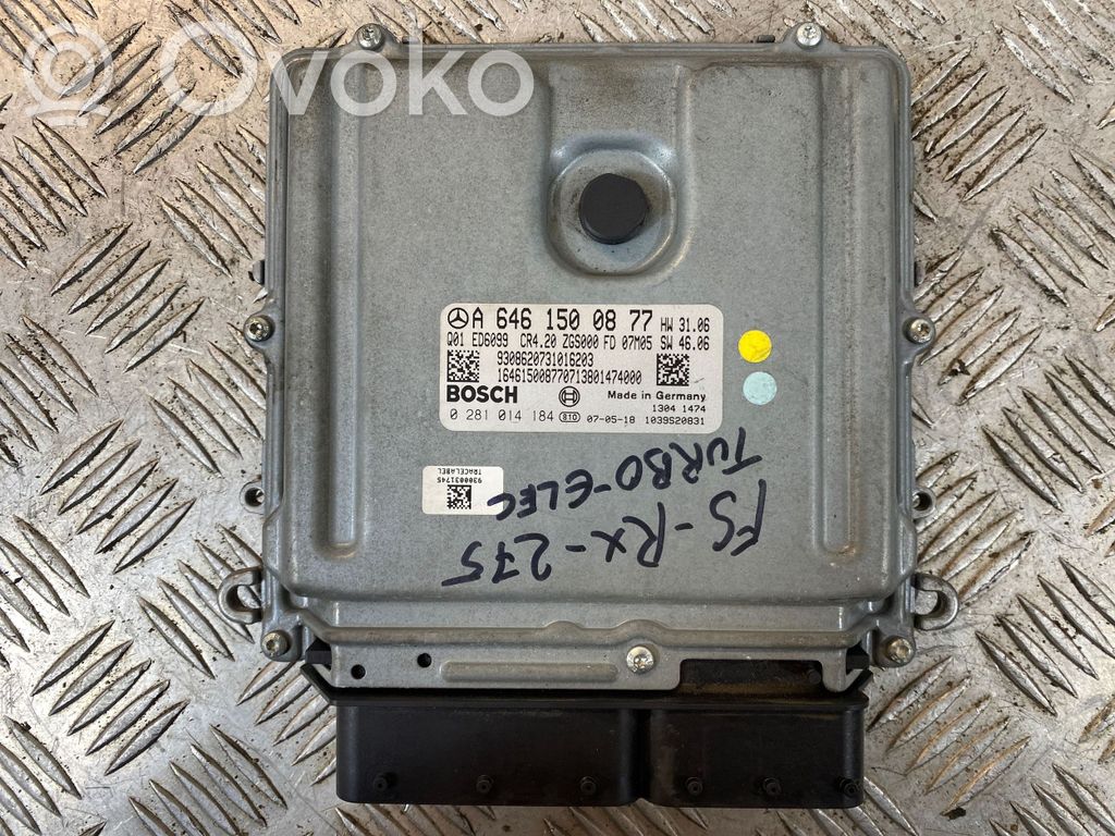 Mercedes-Benz Vito Viano W639 Sterownik / Moduł ECU 