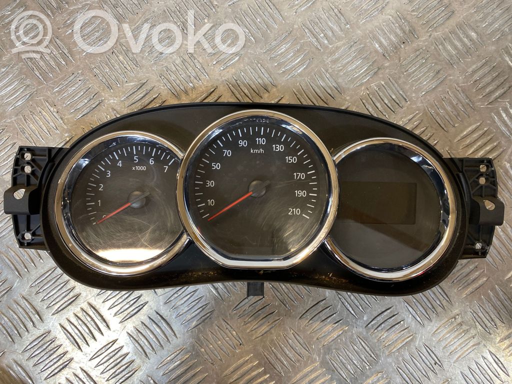 Dacia Lodgy Geschwindigkeitsmesser Cockpit 