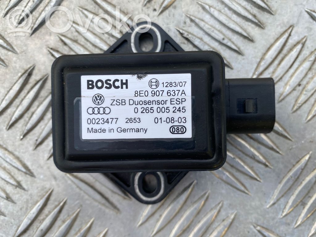 Audi A4 S4 B6 8E 8H Senzor de accelerație ESP 