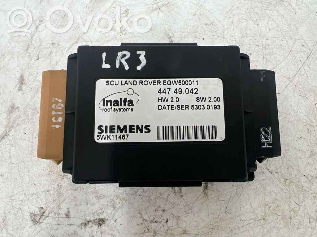 Land Rover Discovery 3 - LR3 Alte unități/module de control 