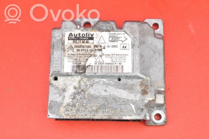 Citroen C4 I Centralina/modulo airbag 