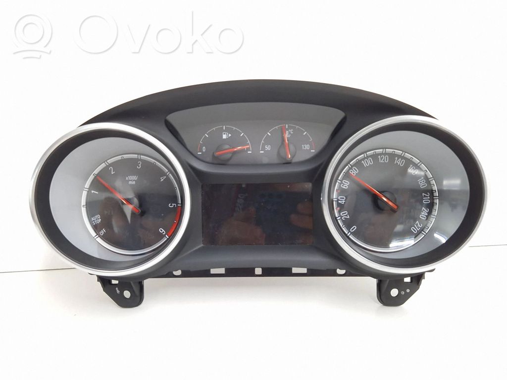 Opel Astra K Tachimetro (quadro strumenti) 