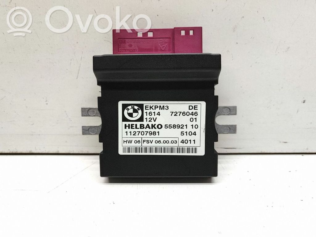BMW 1 E82 E88 Unidad de control/módulo de la bomba de inyección de combustible 