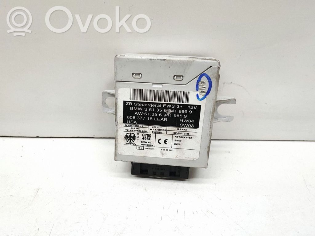 BMW X5 E53 Unitate/modul comandă imobilizator 