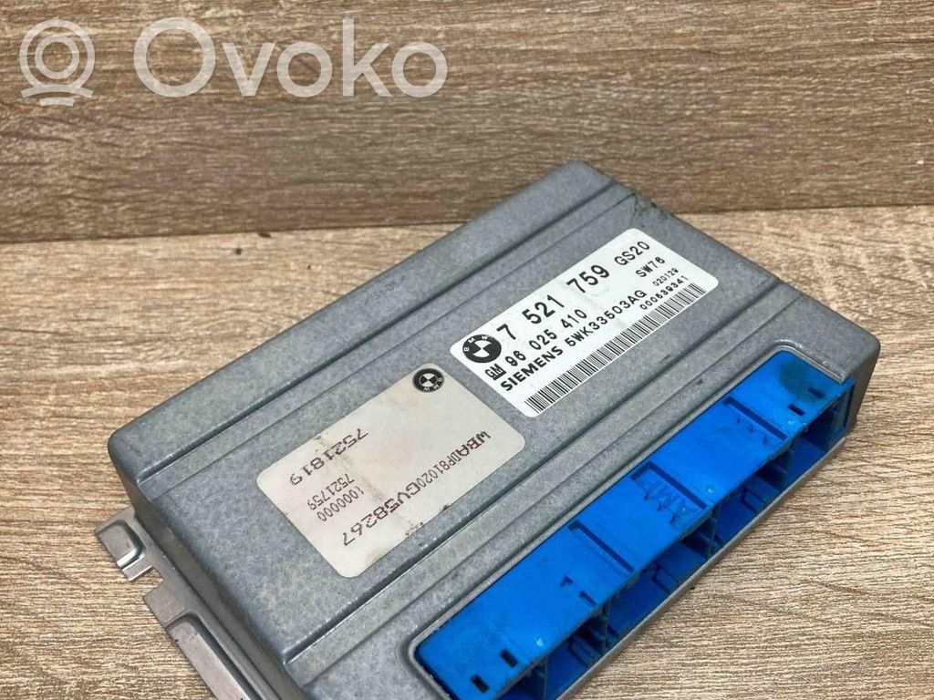 BMW 3 E46 Centralina/modulo scatola del cambio 