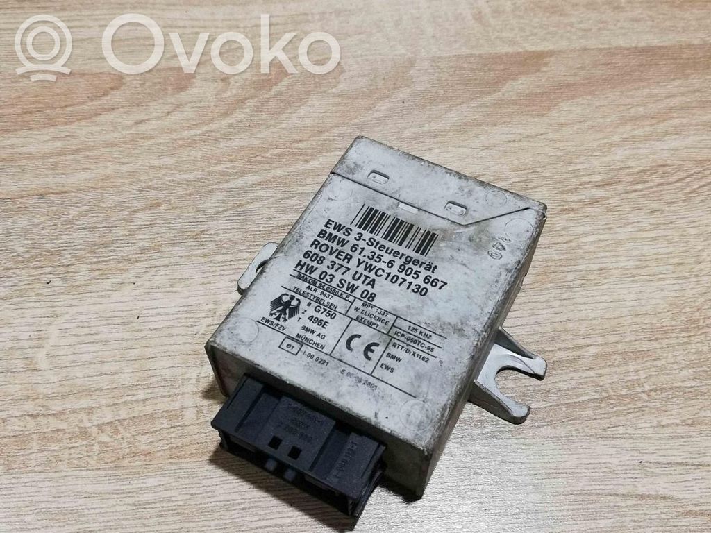 BMW 3 E46 Moduł / Sterownik immobilizera 