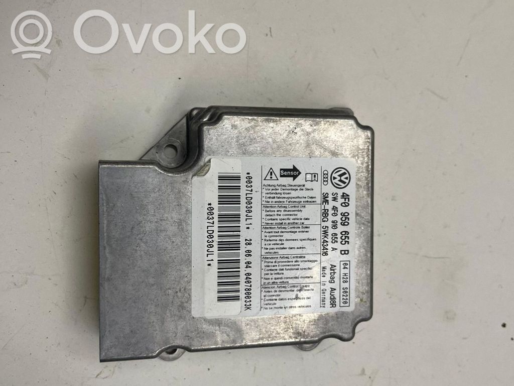 Audi A6 S6 C6 4F Unitate/modul de comandă airbaguri 