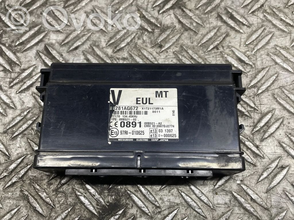 Subaru Outback Unité de commande dispositif d'immobilisation
