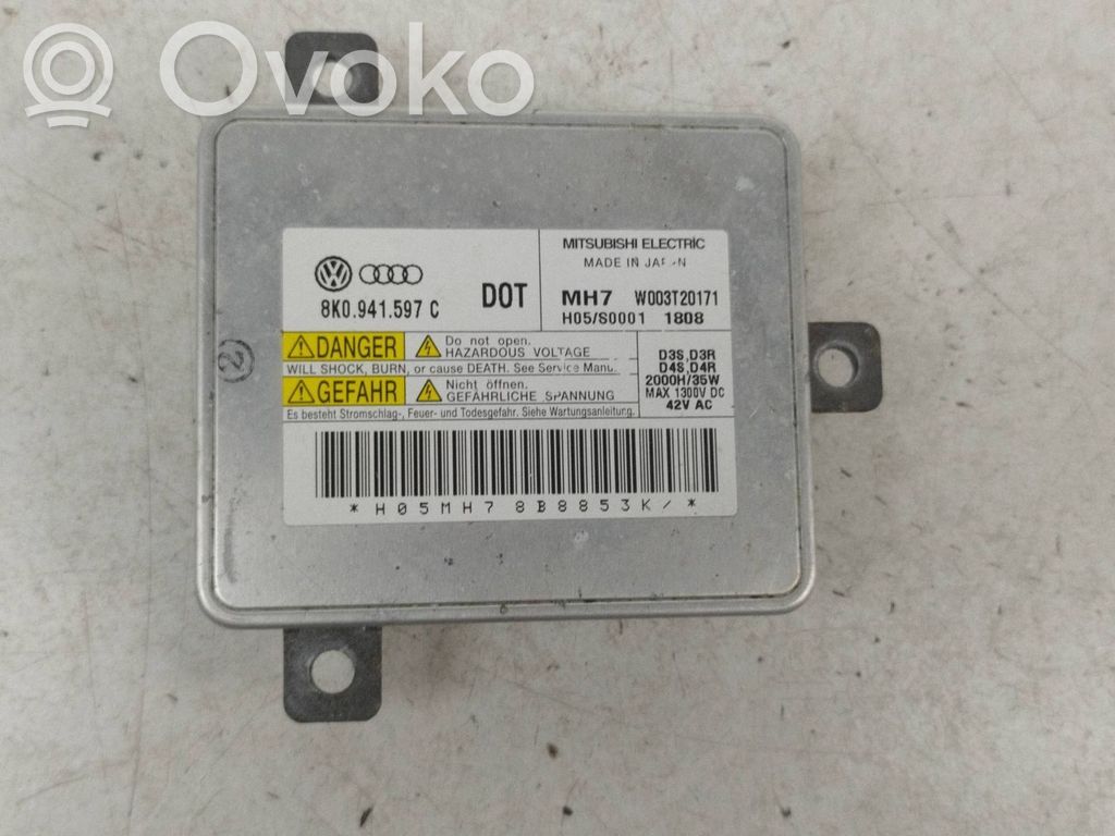 Volkswagen Touareg II Ajovalojen virranrajoitinmoduuli Xenon 