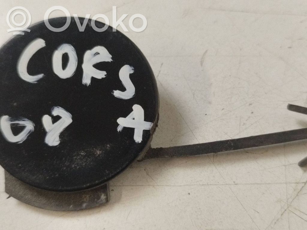 Opel Corsa D Abdeckung Deckel Abschleppöse hinten