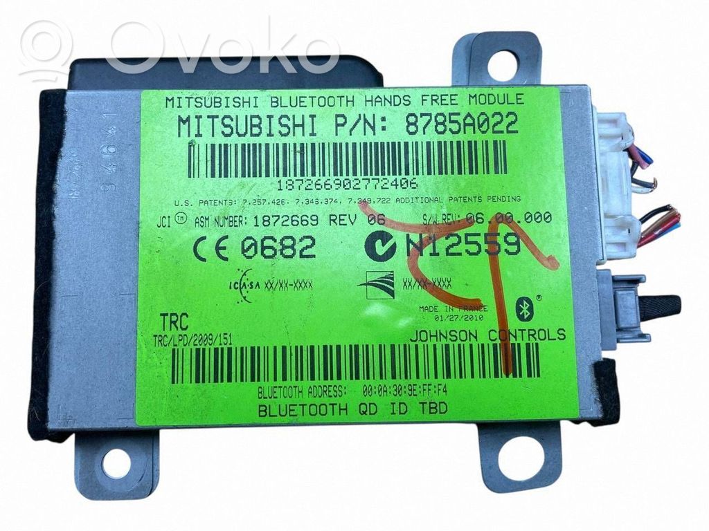 Mitsubishi ASX Unidad de control/módulo de bluetooth