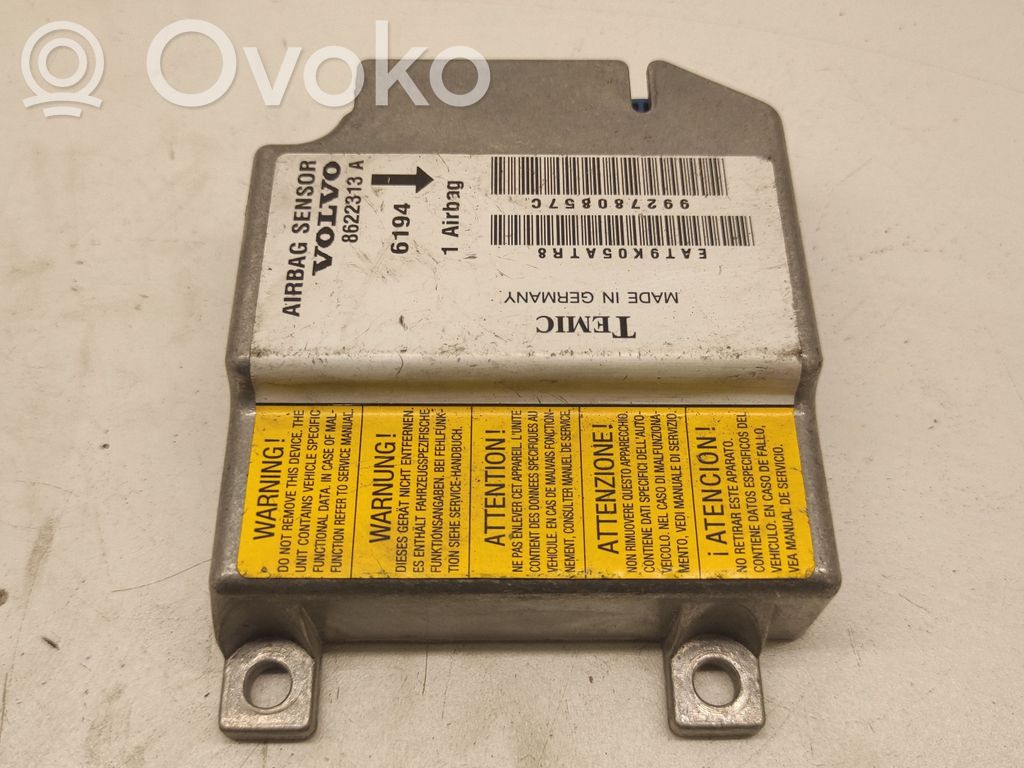 Sterownik / Moduł Airbag   8622313A,992780857C