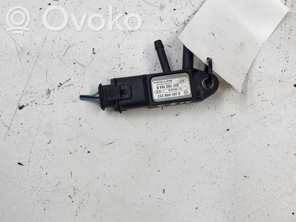 Nissan Qashqai Sensor de presión del escape