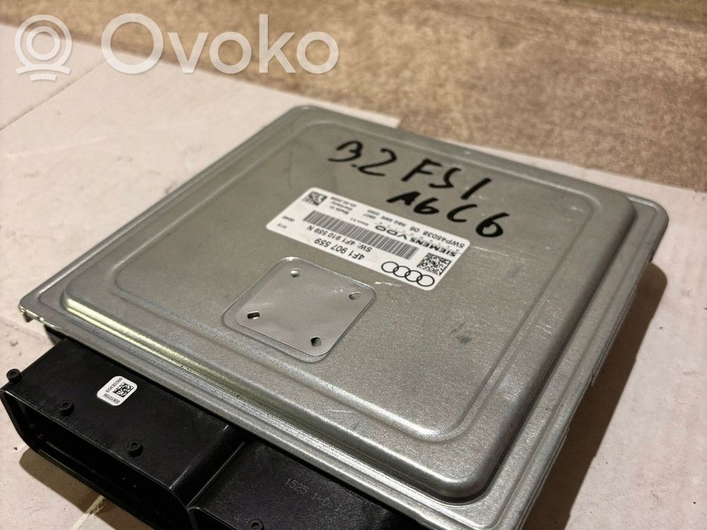 Audi A6 S6 C6 4F Moottorin ohjainlaite/moduuli