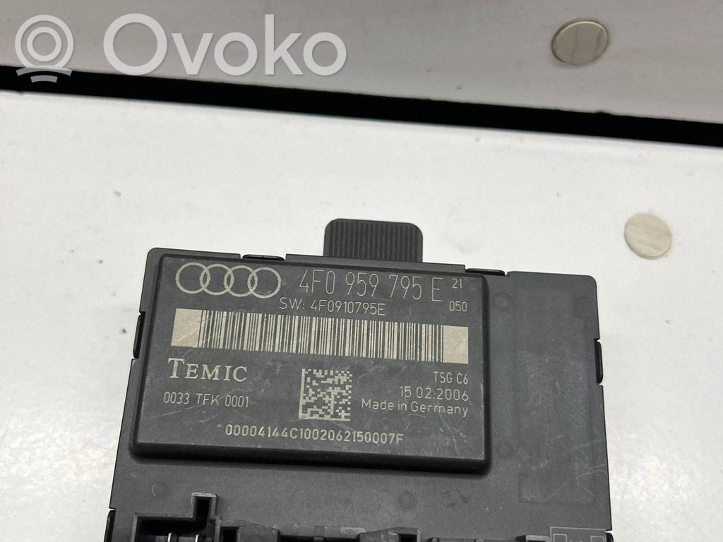 Audi A6 S6 C6 4F Centralina/modulo portiere