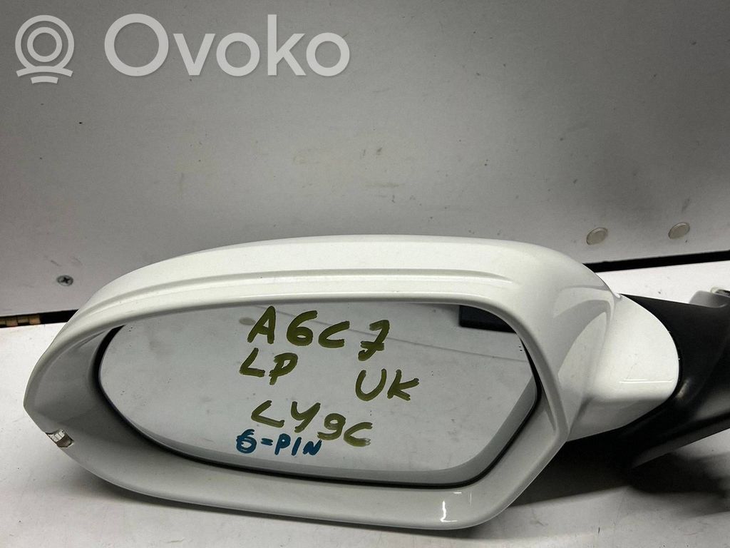 Audi A6 S6 C7 4G Elektryczne lusterko boczne drzwi przednich 