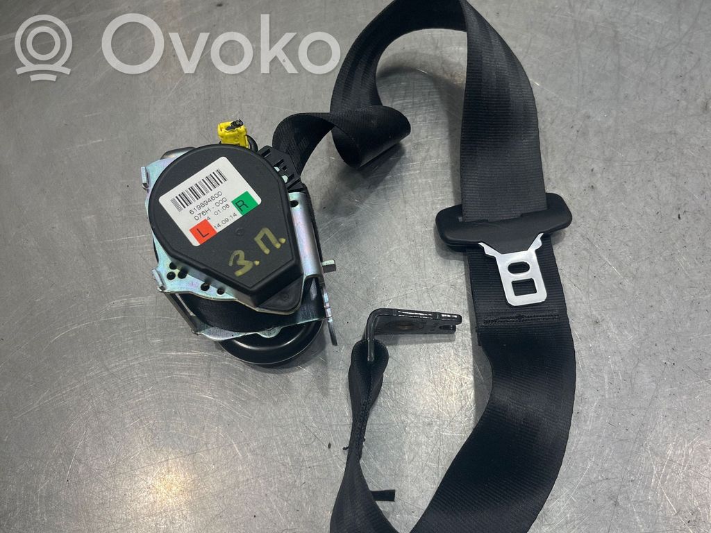 Volvo V40 Ceinture de sécurité arrière