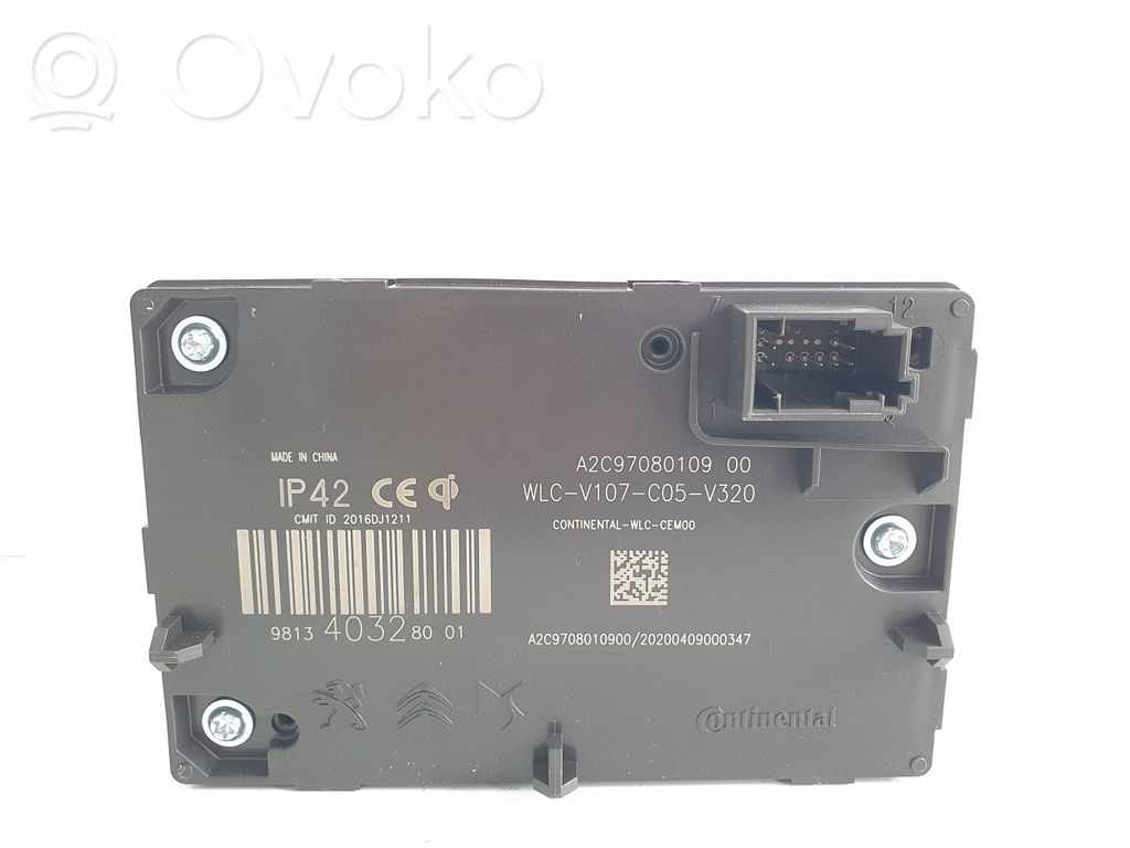Peugeot 5008 II Module de charge sans fil