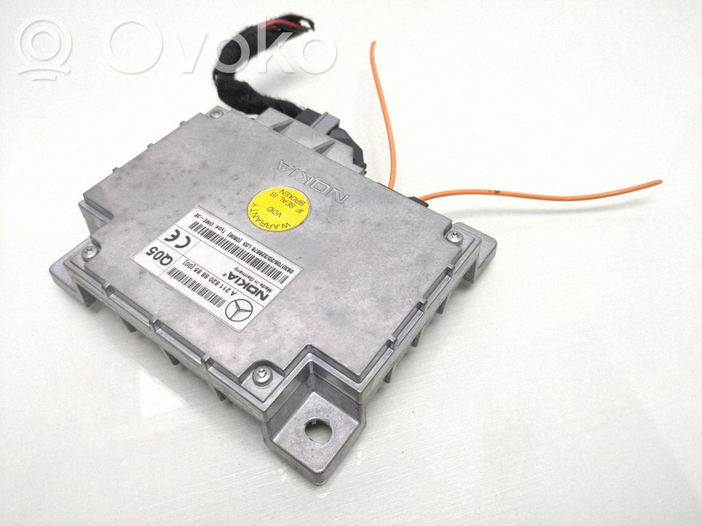 Mercedes-Benz E W211 Tālruņa vadības bloks 