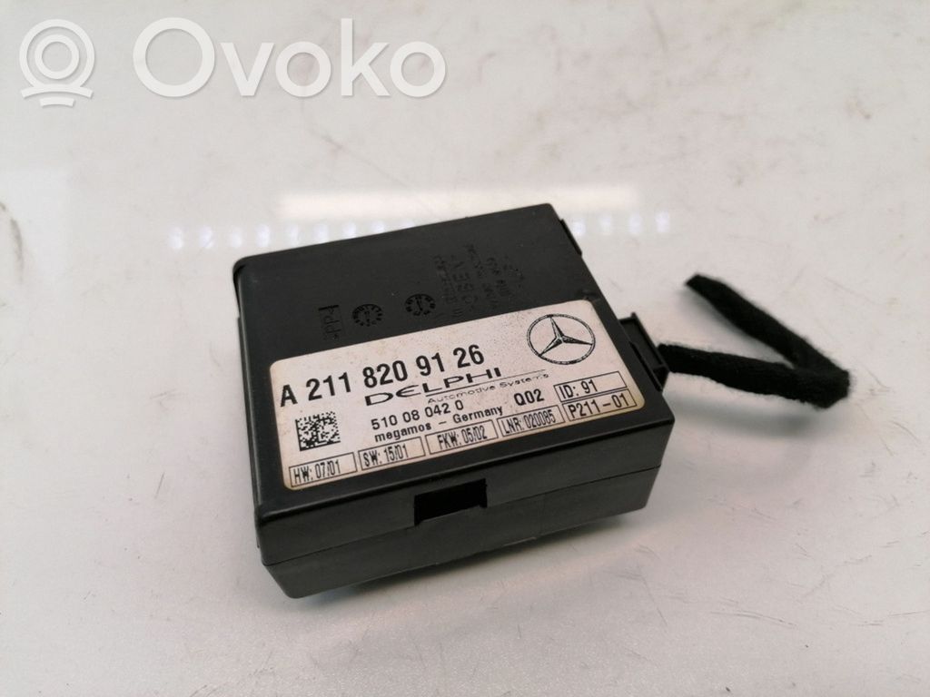 Mercedes-Benz S W220 Boîtier module alarme