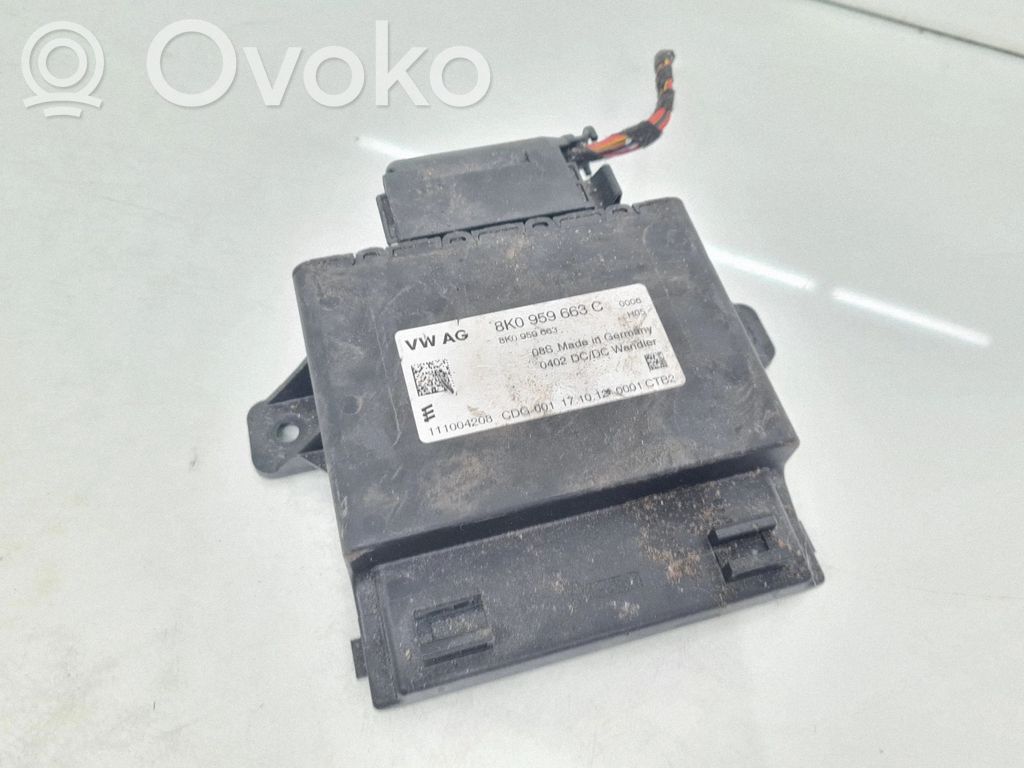 Audi A6 S6 C7 4G Module convertisseur de tension