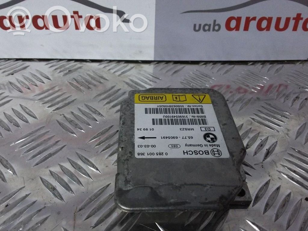 BMW 3 E46 Centralina/modulo airbag