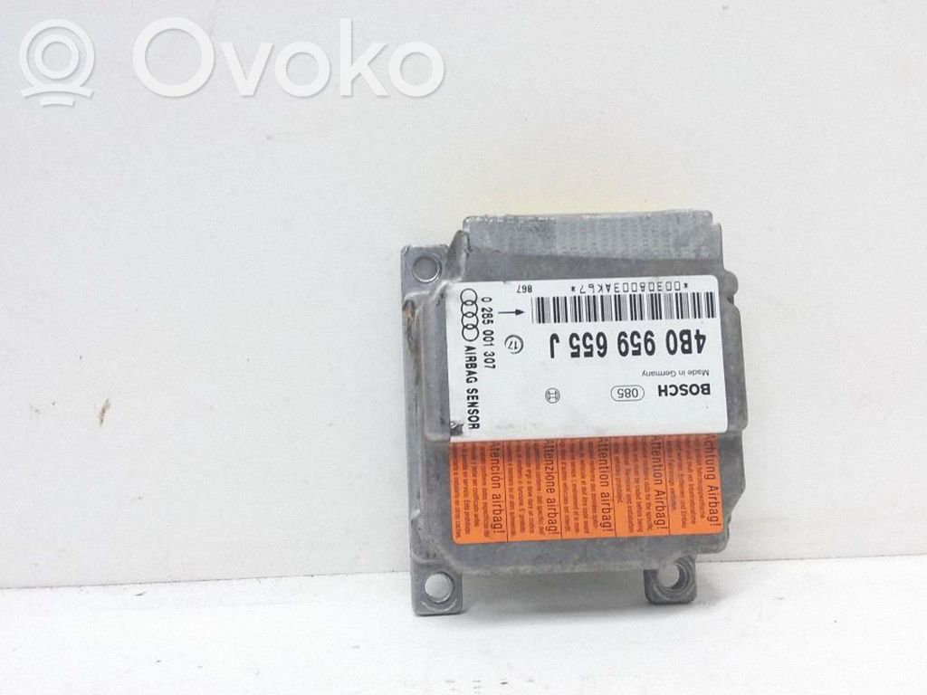 Audi A6 S6 C5 4B Turvatyynyn ohjainlaite/moduuli 