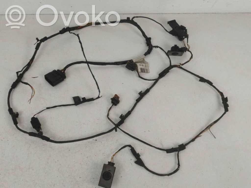 Volkswagen Touareg II Cableado del sensor de aparcamiento (PDC)