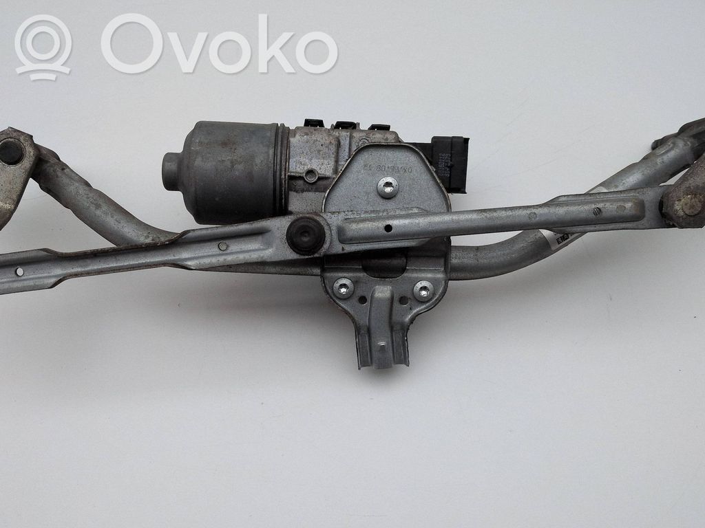 Peugeot 207 Motor y varillaje del limpiaparabrisas delantero 