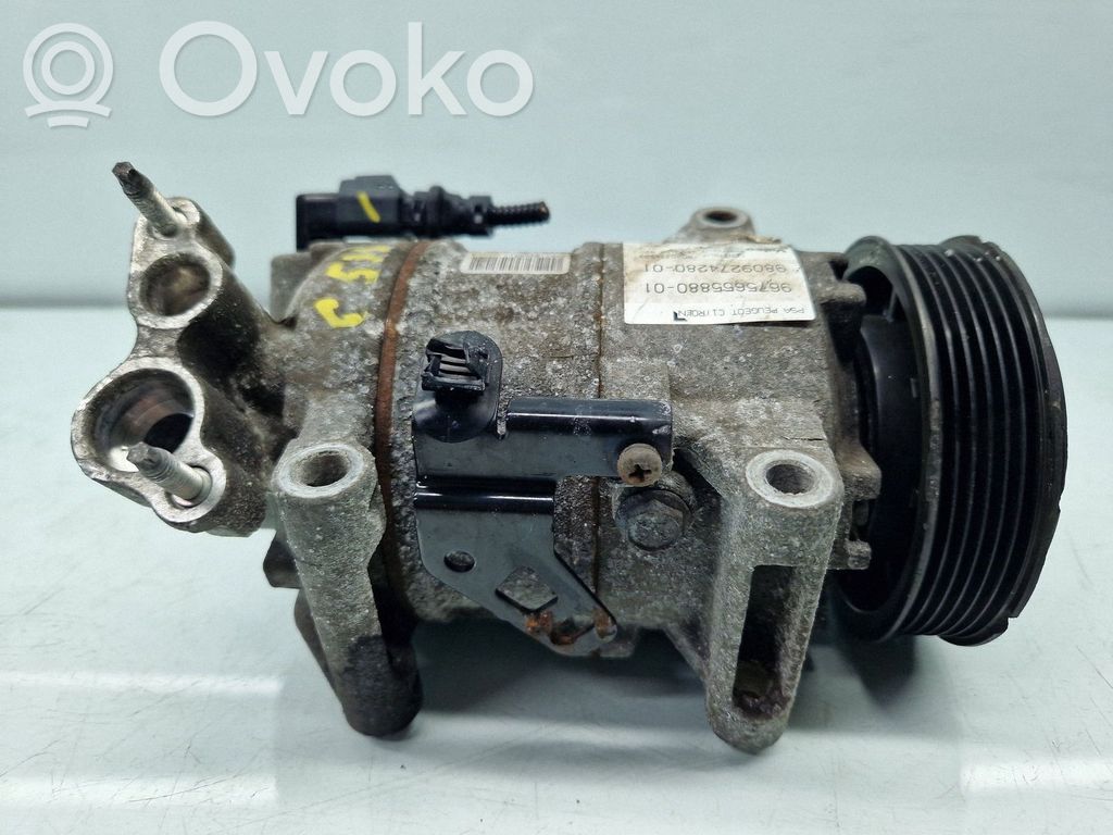 Peugeot 308 Compressore aria condizionata (A/C) (pompa)